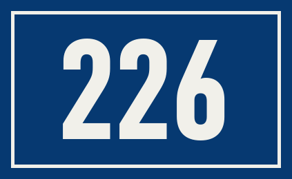 Hausnummer 226