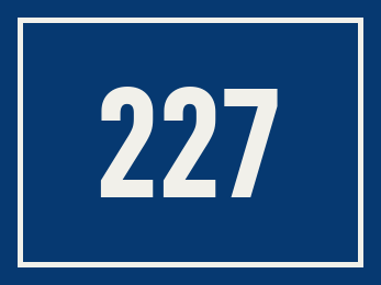 Hausnummer 227
