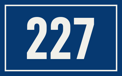 Hausnummer 227