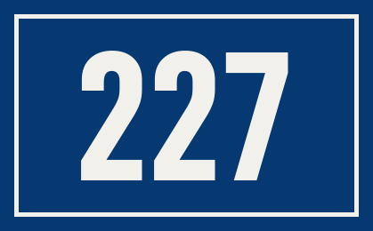 Hausnummer 227