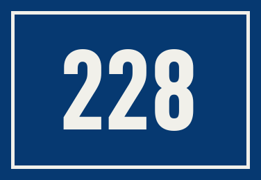 Hausnummer 228