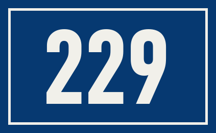Hausnummer 229