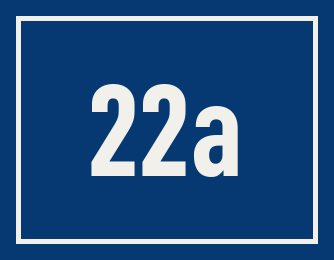 Hausnummer 22a
