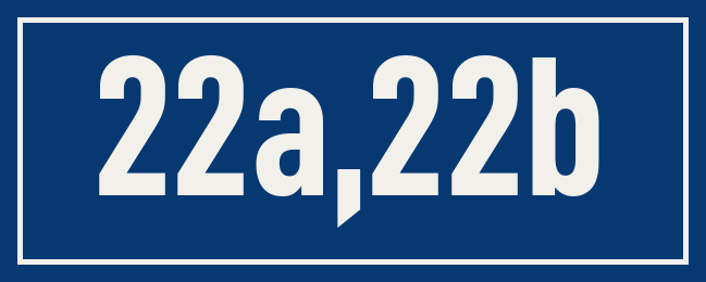Hausnummer 22a,22b