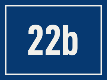 Hausnummer 22b