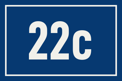 Hausnummer 22c