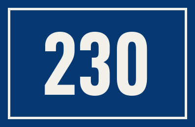 Hausnummer 230