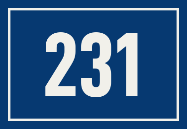 Hausnummer 231