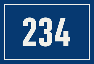 Hausnummer 234