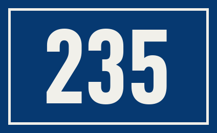Hausnummer 235
