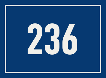 Hausnummer 236