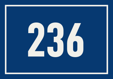 Hausnummer 236