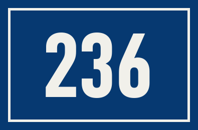 Hausnummer 236