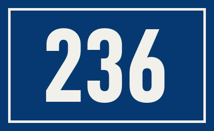 Hausnummer 236