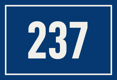 Hausnummer 237