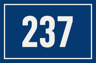 Hausnummer 237