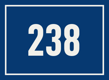Hausnummer 238