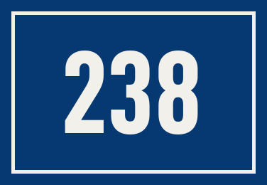 Hausnummer 238