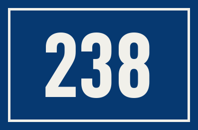 Hausnummer 238
