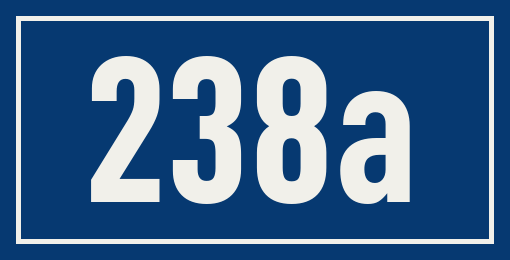 Hausnummer 238a