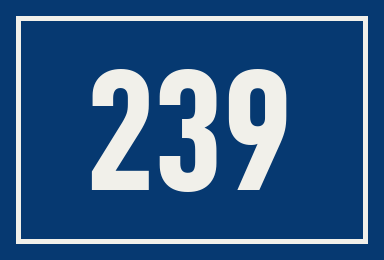 Hausnummer 239