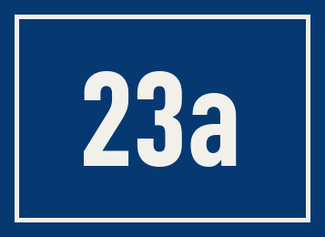 Hausnummer 23a
