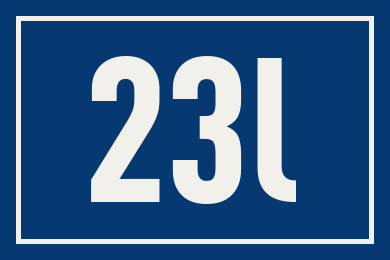Hausnummer 23l
