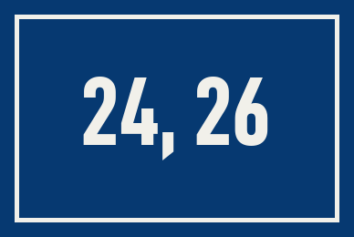 Hausnummer 24, 26