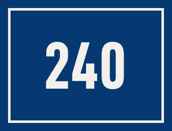 Hausnummer 240