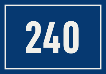 Hausnummer 240