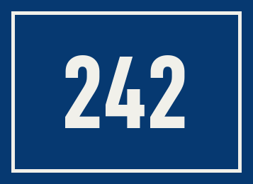 Hausnummer 242