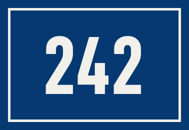 Hausnummer 242