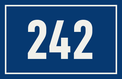 Hausnummer 242