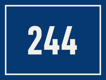 Hausnummer 244