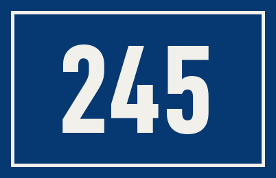Hausnummer 245