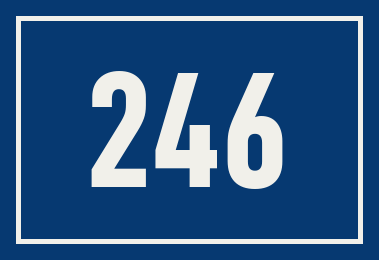 Hausnummer 246