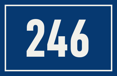 Hausnummer 246