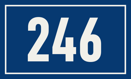 Hausnummer 246