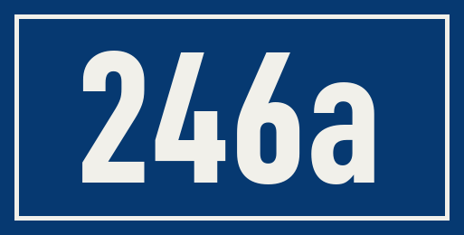 Hausnummer 246a