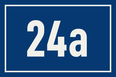 Hausnummer 24a