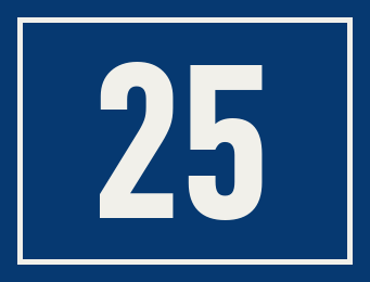 Hausnummer 25