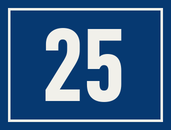 Hausnummer 25