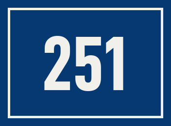 Hausnummer 251