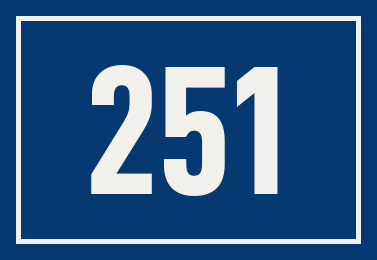 Hausnummer 251