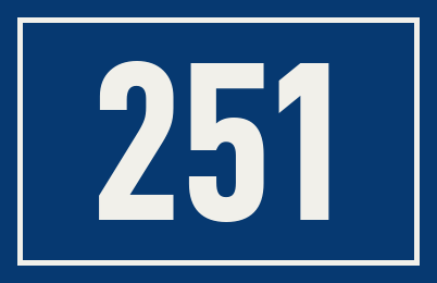 Hausnummer 251