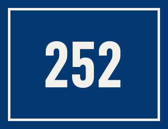 Hausnummer 252