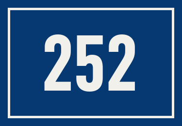 Hausnummer 252