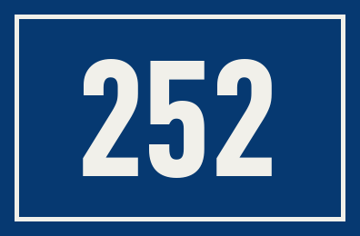 Hausnummer 252