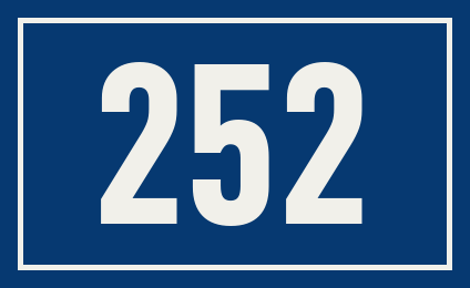 Hausnummer 252