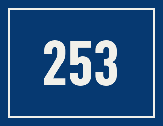 Hausnummer 253